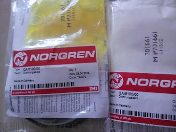 诺海达供应英国诺冠NORGREN气缸密封件QA/8100A/00